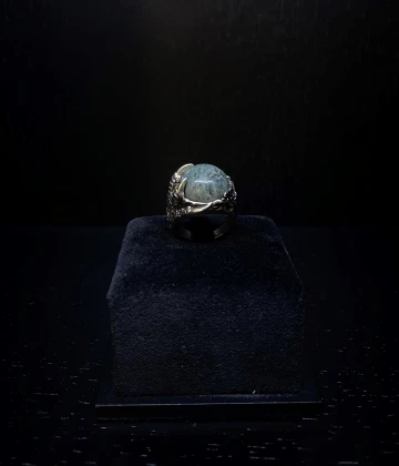 021_Giovanni Raspini anello argento con kambaba cod: 11313/22