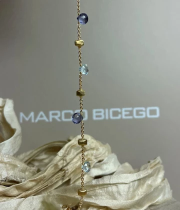 (012)Marco Bicego Bracciale oro e topazi cod: BB765-MIX240 (Y-02-18,0)