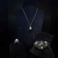 021 Giovanni Raspini bracciale argento e perle naturali cod: 10564