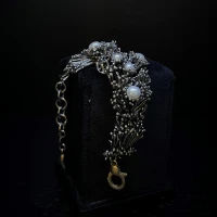 021 Giovanni Raspini bracciale argento e perle naturali cod: 10564