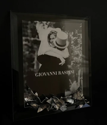 (021)Giovanni Raspini cornice in argento cod: 02352