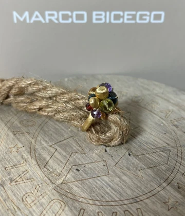 012 Marco Bicego anello oro mix di gemme cod: AB603-MIX02 (Y-02-15,0)