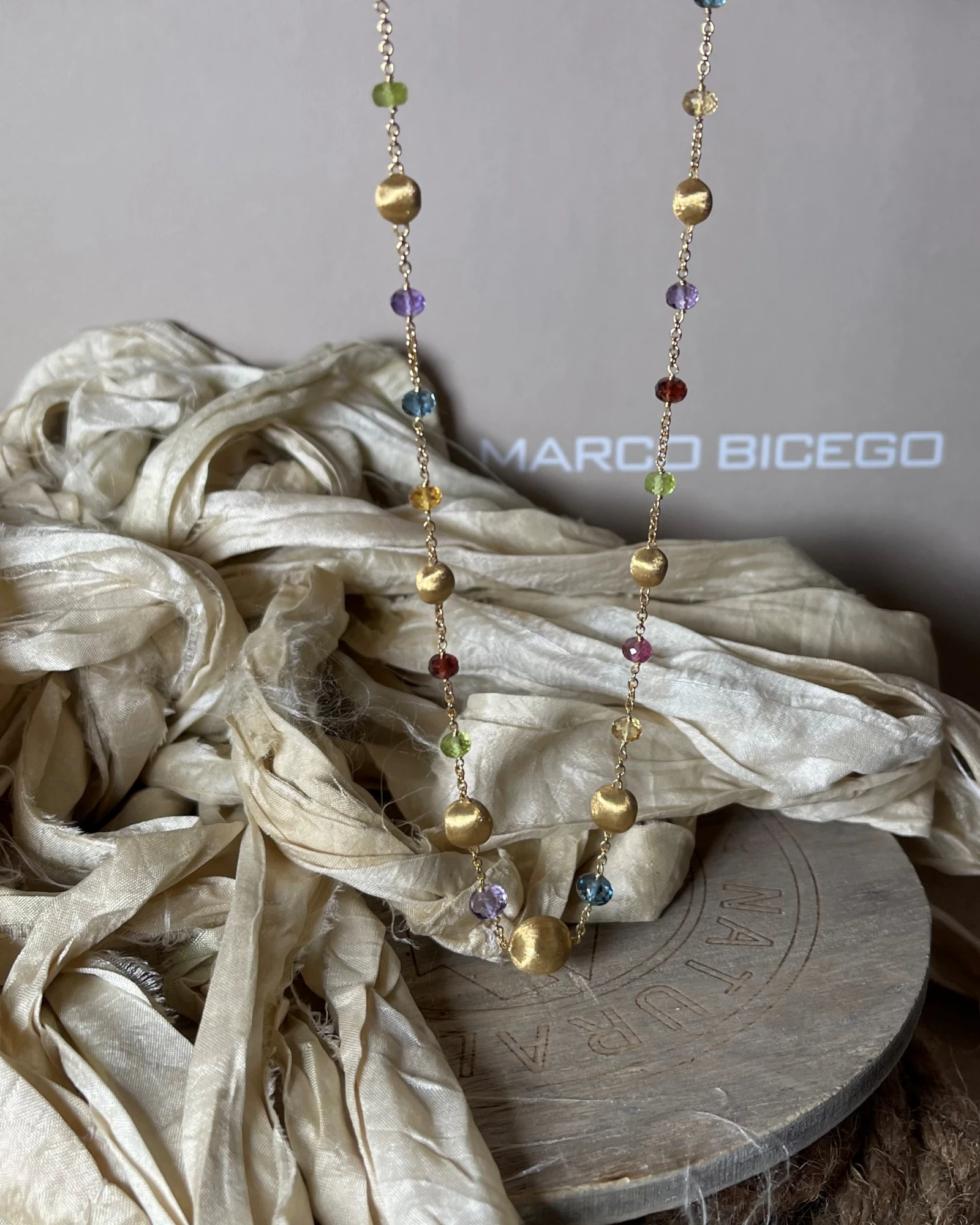 012 Marco Bicego Collana oro mix di gemme cod: CB2281-L-MIX02 (Y-02-46,0)