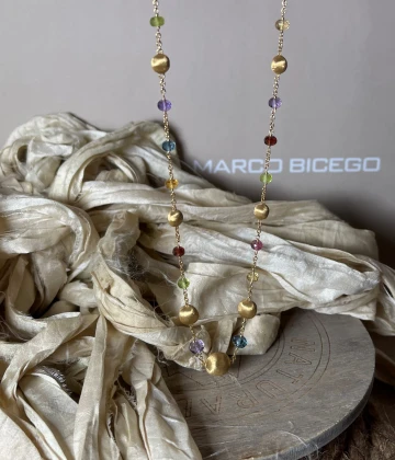 (012)Marco Bicego Collana oro mix di gemme cod: CB2281-L-MIX02 (Y-02-46,0)