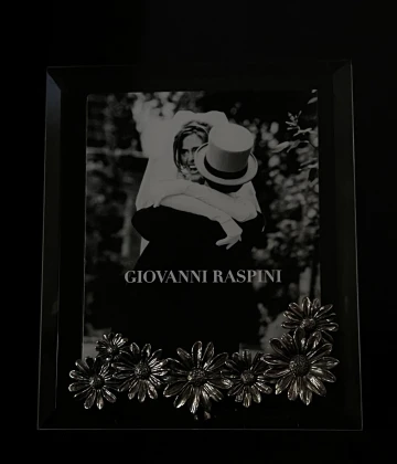 (021)Giovanni Raspini cornice in argento cod: 02213