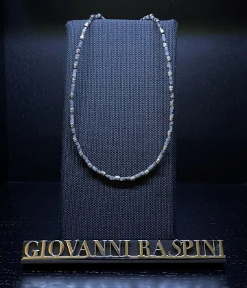 (021)Giovanni Raspini collana argento cod: 11356